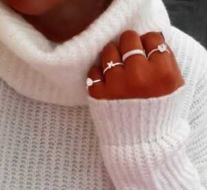 Anillos Plata Italiana