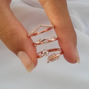 Anillos Plata Rose